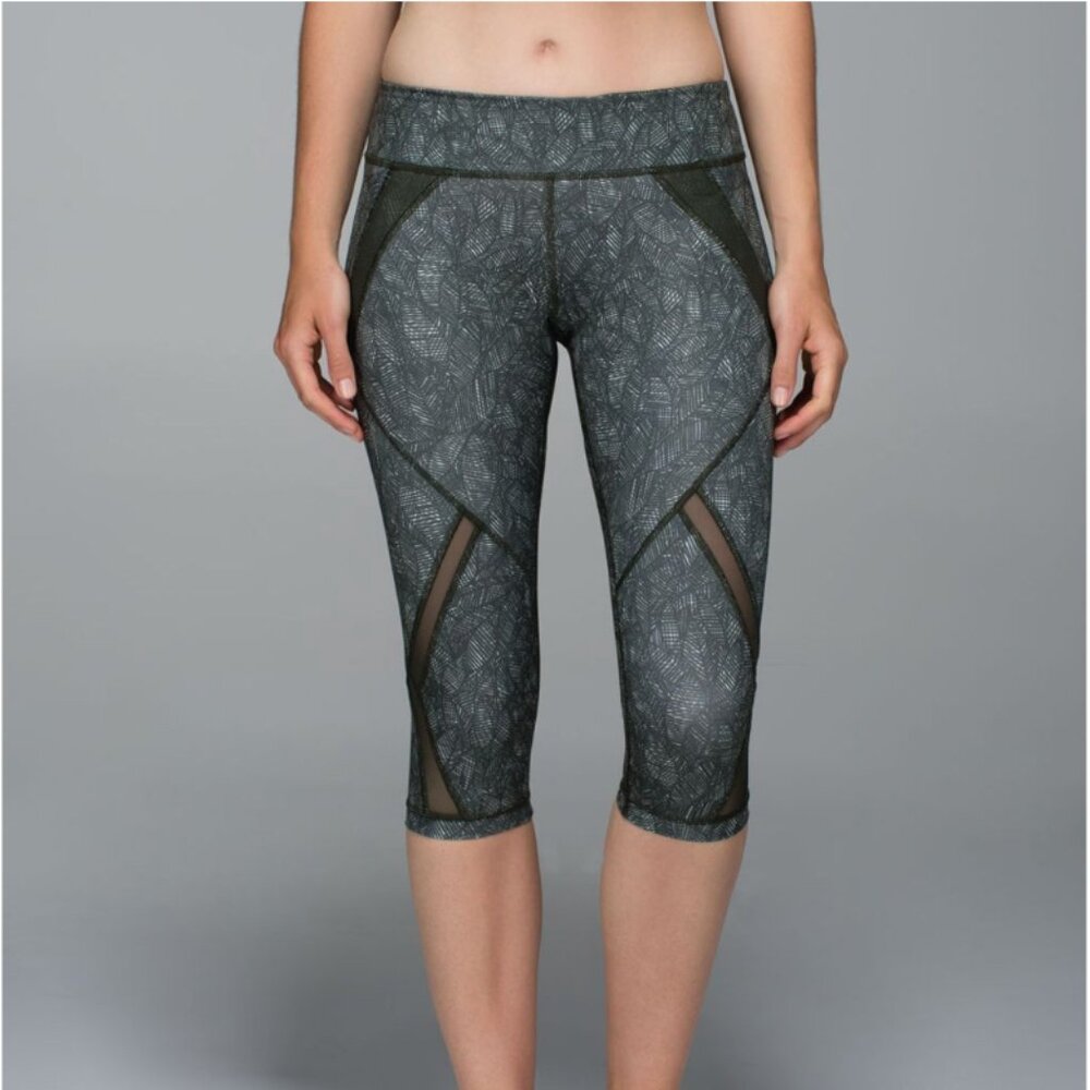 Lululemon Cool To Street Crop - Green - Sz 10